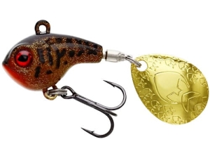DropBite Spin Tail Jig 3,4cm 17g Motoroil Burbot