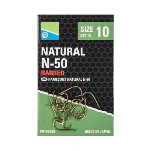 Haczyki Preston Natural N-50 #10
