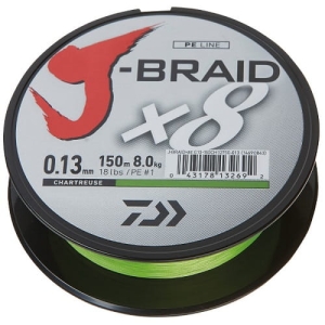 J-Braid X8 0.22mm 150m chartr