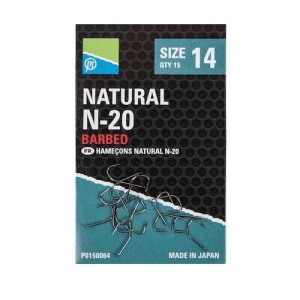 Haczyki Preston Natural N-20 #16