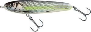 SALMO SWEEPER 12cm 34g Silver Chartreuse Shad SINK