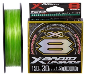 YGK X-Braid Upgrade X8 150m #1.5/0.205mm 13.5kg