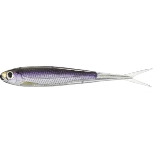 LiveTarget Minnow Soft Jerk SilverPurpl 9.5cm 4szt