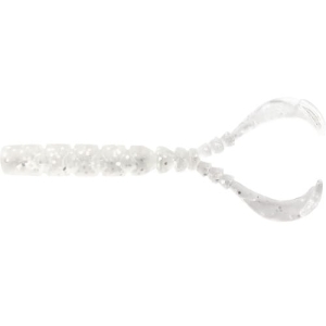MUSTAD Aji Worm Chiki-Chiki Clear Silver Glitter 4.3 cm 12 szt.