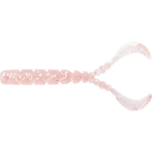 MUSTAD Aji Worm Chiki-Chiki Red Krill Glitter 4.3 cm 12 szt.