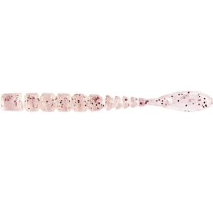 MUSTAD Aji Worm Fla-Fla Red Krill Glitter 5 cm 15 szt.