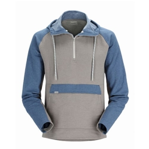 Simms Vermilion Hoody Steel Heather/Navy Heather L