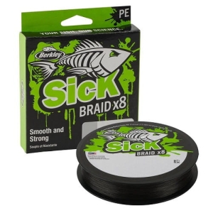 Berkley X8 Sick Braid 0,12mm 150m 11.2kg Black