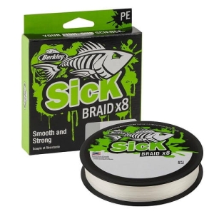 Berkley X8 Sick Braid 0,06mm 150m 5.4kg White
