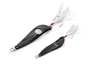 Wahadłówka Delphin SLOT15g Black Nickel hook #4
