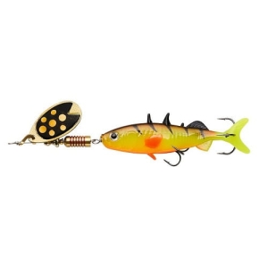 Obrotówka Abu Garcia Stickle Spin 8cm Fire Perch