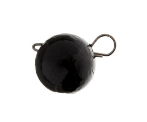 Czeburaszka Flagman Ear Ball Jig Black 3,0g (5pcs)
