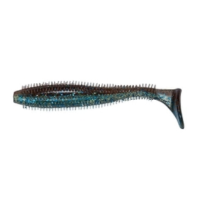 Fox Rage Spikey Shad, UV Blue Guts 9CM 1szt
