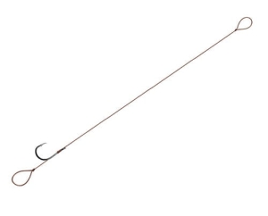 Przypon Delphin FLR Loop 8cm 0,22mm #8 6szt