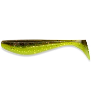FishUP Wizzle Shad 2" #203 Green Pum Flo Cha 10szt