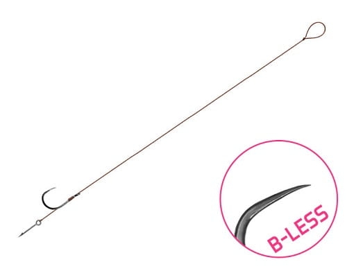Przypon Delphin FLR Sting 8cm 0,10mm #12 6szt.jpg