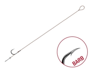 Przypon Delphin FLR Sting 12cm 0,10mm #12 6szt
