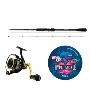 Zestaw Favorite X1 2.32m 16-54g + DAM QUICK 7 3000 Pleciona X Anniversary + HypeTackle WP8 0.15mm
