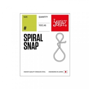 Lucky John agrafki Spiral Snap 7szt. - #1
