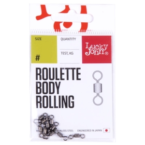 Lucky John Krętlik Ryflowany Mocny #10 14kg 10szt