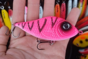Kaszub-Bait Jerk Danire 6 PINK UV 15G S