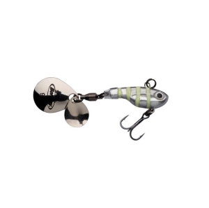 Berkley Pulse Spintail 21g Glow Silver Zebra