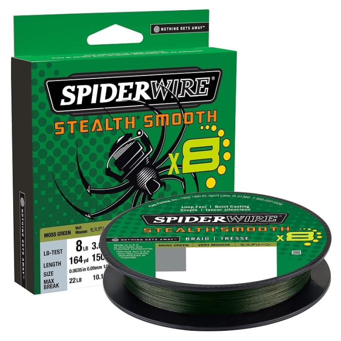 Stealth Smooth 8 300m 0.33mm 38.1kg Moss Green.jpg
