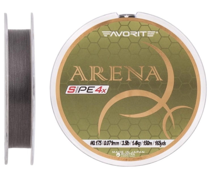 Favorite Arena PE 4x 150m (sr-szar) 0,71m 1,4kg.jpg