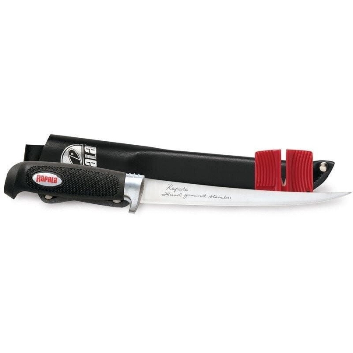 Rapala Nóż do Filetowania Soft Grip 19cm Ostrzałka.jpg