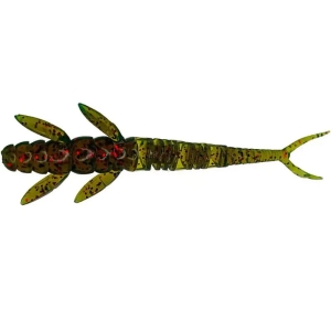 FishUP Flit 1,5" #019 - Motor Oil/Red