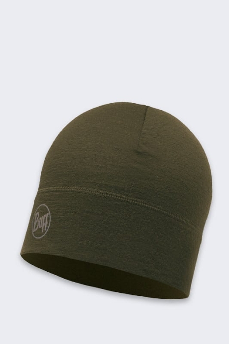 Czapka Buff Merino Wool 1 Layer Solid Cedar.jpg