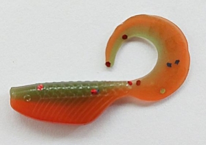 GUMA MR BAITS ENEMY 35mm TWIST CZERWONO ZIELONY 2 szt.