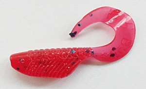 GUMA MR BAITS ENEMY 35mm TWIST CZERWONY 2 szt.