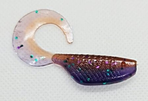 GUMA MR BAITS ENEMY 35mm TWIST CIEMNY FIOLET 2 szt.