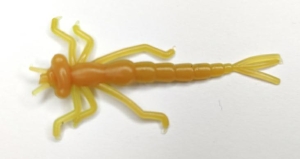 GUMA MR BAITS LARWA WAŻKI 26mm  BEŻOWA 2 szt.