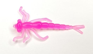 GUMA MR BAITS LARWA WAŻKI 26mm  RÓŻOWA 2 szt.