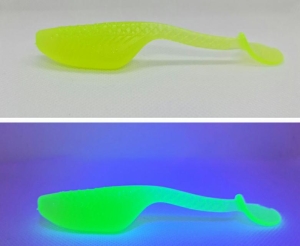 GUMA MR BAITS ENEMY 55mm (kopytko) SELEDYN UV 2 szt.