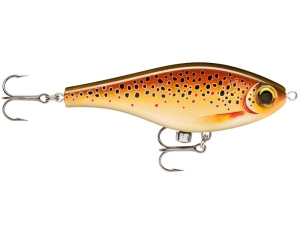 RAPALA Super Shadow Rap Jerk 11cm 41g Brown Trout