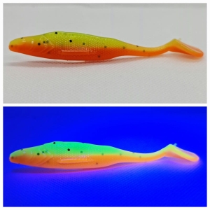 GUMA MR BAITS IMITACJA NARYBKU 80mm 3,9g MELON UV