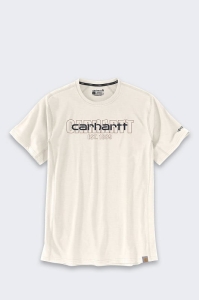 Koszulka Carhartt Force Midweight Logo Malt S