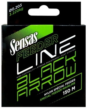 Sensas Żyłka BLACK ARROW FEEDER 150M.jpg