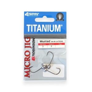 Główki Jigowe Titanium Micro #2 0,8g (3szt)