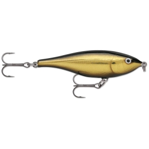 RAPALA X-Rap Twitchin' 8cm Gold Black Mullet