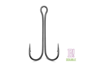 Podwójny haczyk Delphin B! Double 8szt 8