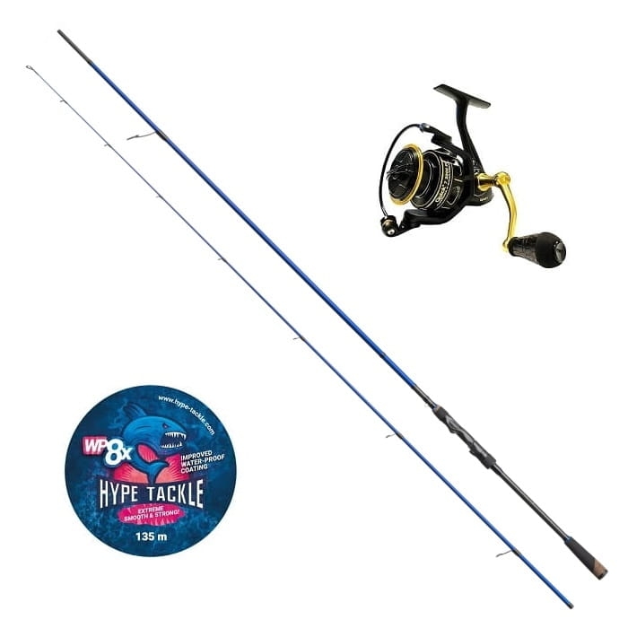 Zestaw Hype Tackle H2 Asp + Dam Quick Pleciona.jpg