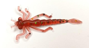 GUMA MR BAITS LARWA WAŻKI 26mm CZERWONA BRO 2 szt.