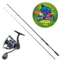 Zestaw Hype Tackle H2 Target Zander 2,21m Up to 32g 2cz + Hype Tackle H2 4000 +  Hype Tackle WP8 Red Fluo 0,15mm 11,4kg 135m FEC.jpg