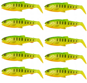 ZESTAW 10szt SG Craft Cannibal PT 8.5cm Firetiger