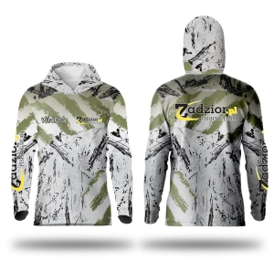 BLUZA UV ANTYKOMAROWA ZADZIOR 3XL ZIELONA