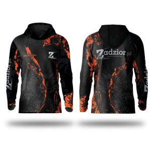 BLUZA UV ANTYKOMAROWA ZADZIOR 3XL CZARNA